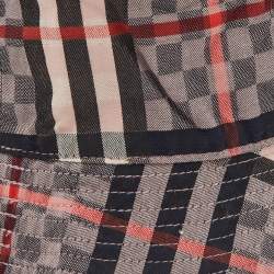 Pre Owned Burberry Kids Vintage Check Cotton Bucket Hat 1-3M