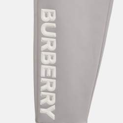 Pre Owned سراويل رياضية بربري رمادي / أسود جيرسي 12 سنة