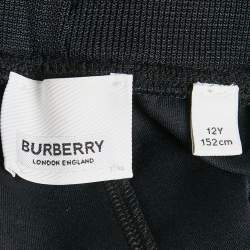 Pre Owned سراويل رياضية بربري رمادي / أسود جيرسي 12 سنة