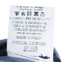 Cesare Paciotti Blue Pinstripe Blazer 8 Yrs 