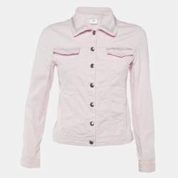 Chloe Pink Cotton Button Front Jacket Size 12 Yrs