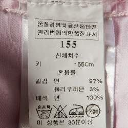 Chloe Pink Cotton Button Front Jacket Size 12 Yrs