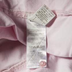 Chloe Pink Cotton Button Front Jacket Size 12 Yrs