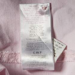 Chloe Pink Cotton Button Front Jacket Size 12 Yrs