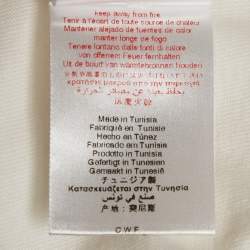 Pre Owned Chloe Kids White Logo Sequin Tank Top 12 Yrs