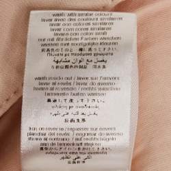 Pre Owned Chloe Kids Pink Cotton Button Front Jacket 4Yrs