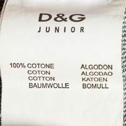 D&G Junior Blue Denim Button Front Jacket Size 12Y
