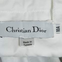 Christian Dior Kids Multicolor Printed Cotton Skirt 10 Yrs