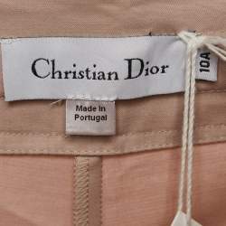 Christian Dior Kids Beige Cotton Pants 10 Yrs 