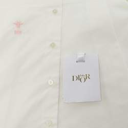 Baby Dior White Cotton Dress and Culotte Set 6 M