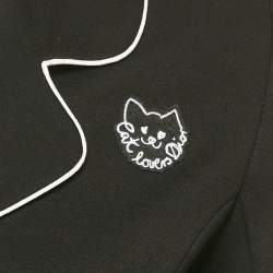 Dior Kids Black Crepe Tailored Blazer 12 Yrs 