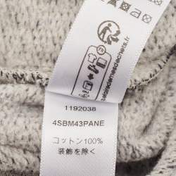 Dior Baby Grey Cotton Knit Track Pants 18 M