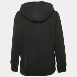 Dior Kids Black Printed Cotton Hoodie 13 Yrs 