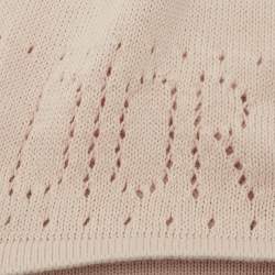 Pre Owned Baby Dior Beige Cotton Knit Beanie 