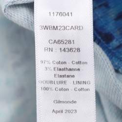 Pre Owned Dior Blue Oblique Jersey Hoodie and Pants Tracksuit 8 Yrs