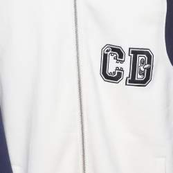 مملوكة مسبقًا جاكيت ديور أطفال كحلي/أبيض قطن فارسيتي 12 سنة