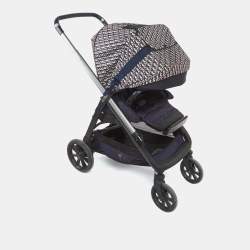 Pre Owned Dior x Inglesina Blue/Beige Oblique Technical Fabric Stroller