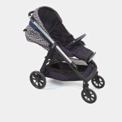 Pre Owned Dior x Inglesina Blue/Beige Oblique Technical Fabric Stroller