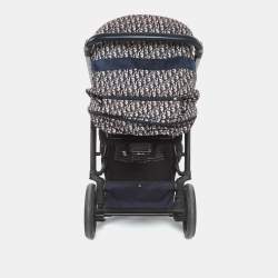Pre Owned Dior x Inglesina Blue/Beige Oblique Technical Fabric Stroller