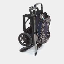 Pre Owned Dior x Inglesina Blue/Beige Oblique Technical Fabric Stroller