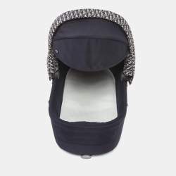 Pre Owned Dior x Inglesina Blue/Beige Oblique Technical Fabric Bassinet
