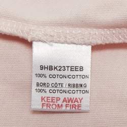 Pre Owned Dior x Shawn Stussy Kids Logo Embroidered Jersey T-Shirt 6Yrs