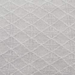 Pre Owned Dior Baby Grey Cashmere Knit Blanket
