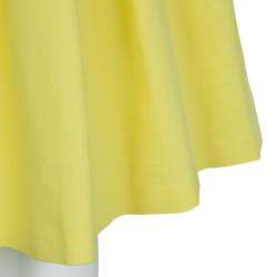 Pre Owned Dior Colorblock Pleated Short Sleeve Dress 12 Yrs