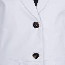 Pre Owned Dior Pale Pink Fitted Blazer 10 Yrs