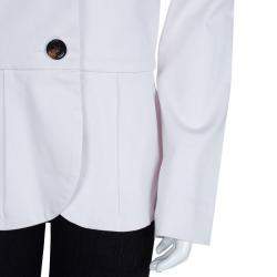 Pre Owned Dior Pale Pink Fitted Blazer 10 Yrs