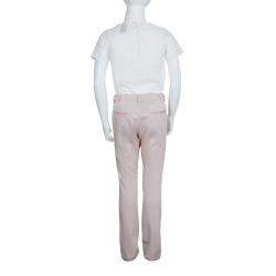 Dior Pink Side Stripe Detail Skinny Trousers 10 Yrs