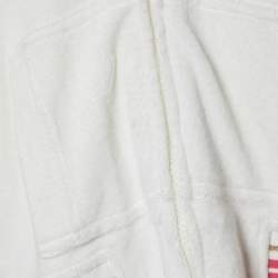Christian Dior Kid Terry Cotton Zip-Up Hooded Track Jacket 12 Yrs