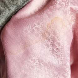 Pre Owned Dior Kids Grey Wool Mini Skirt 6 Yrs