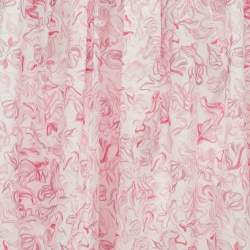Baby Dior Pink Printed Cotton Dress and Shorts Set 36 M
