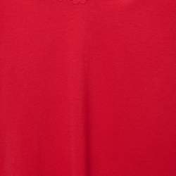 Dior Pink Cotton Pique Knit Emboss Detail Polo Dress 8 Yrs