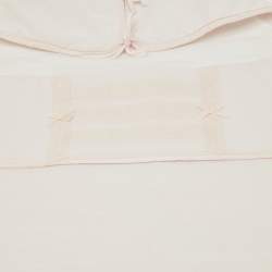 Pre Owned Baby Dior Pink Cotton & Lace Sleeping Bag 