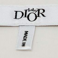 Pre Owned Baby Dior Pink Cotton & Lace Sleeping Bag 