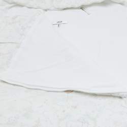 Pre Owned Baby Dior White Printed Cotton Sleeping Bag