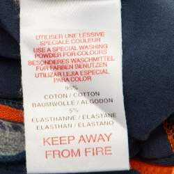 مملوكة مسبقًا تي شيرت قطن أطفال ديور أزرق كحلي بشعار وقلب 10 سنوات