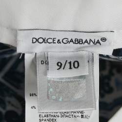 Dolce & Gabbana White Cotton Bermuda Shorts 9-10 Yrs