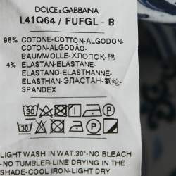 Dolce & Gabbana White Cotton Bermuda Shorts 9-10 Yrs