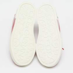 Dolce & Gabbana Red Patent Leather Low Top Sneakers Size 32
