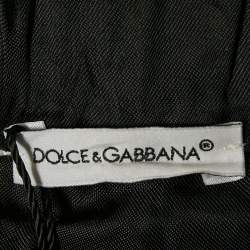 Dolce & Gabbana Kids Black Tulle Gathered Skirt 6 Yrs 