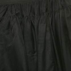Dolce & Gabbana Kids Black Tulle Gathered Skirt 6 Yrs 