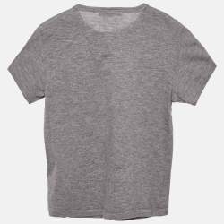 Dolce & Gabbana Kids Grey Cotton Crew Neck T-Shirt 18-24 M