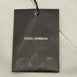 Pre Owned Dolce & Gabbana Beige Wool & Silk Blazer 4 years
