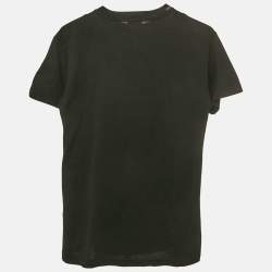 Pre Owned Dolce & Gabbana Kids Black Printed Crewneck T-Shirt 11/12 Yrs 