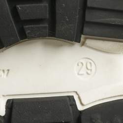 Pre Owned Dolce & Gabbana Red Mesh Trekking Sandals Size 29