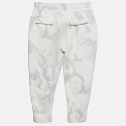 Pre Owned Dolce & Gabbana Kids Grey Camouflage Joggers 6 Yrs