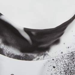 Pre Owned Dolce & Gabbana Kids White Printed Jersey High Neck T-shirt 6 Yrs